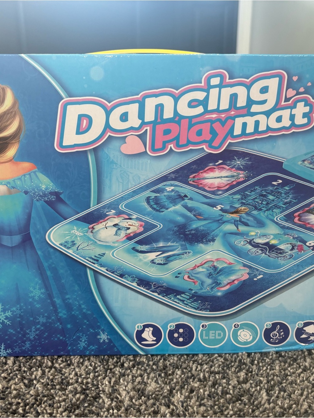 Dancing Playmat Kids Musical Dance Mat - Blue